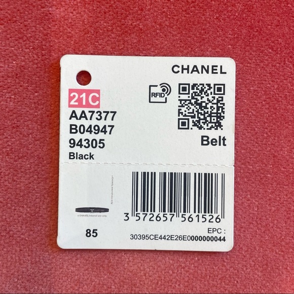 Chanel Black Belt with CC Buckle. Brand new,  highly sought after! - Picture 5 of 12
